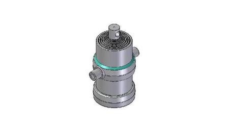 8005F -TELESCOPICKÝ CYLINDR STANDARD/DÍRA 8 STUPŇŮ ZDVIH 2060 FI 190