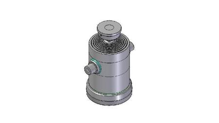 8054S - CILINDRO TELESCOPICO STANDARD/BALL 8 STADI CORSO 2705 DIAMETRO 300
