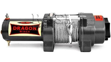 12 V ELEKTRICKÝ VYHÝBACÍ ZDVIHÁK DWH 4500 HD - 2041 kg