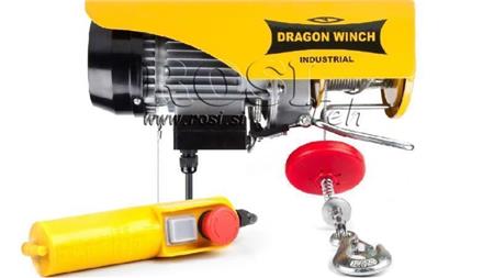 230 V ELEKTRISK VINCH DWI 125/250 kg