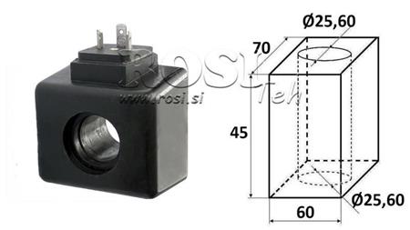 ELEKTROMAGNETISK SPOLE 48VAC - DS5 - fi 25.6mm-45mm