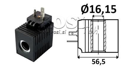 ELEKTROMAGNETISK SPOLE 230V AC - CB12 - fi 16.15mm-52mm 30W