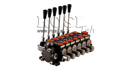 Hydraulický ventil 6xPC70