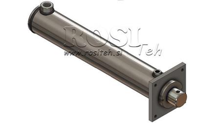 HYDRAULIKCYLINDER MED MONTERINGSPLADE 110/70-500