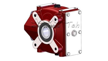 GEARKASSE - GEARKASSE RT120 TIL HYDRAULIKMOTOR MP/MR/MS FORHOLD 4.1:1