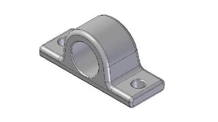MONTAJE PARA CILINDRO TELESCÓPICO FI35