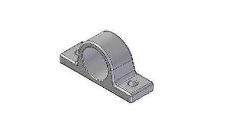 PORTA CILINDRO TELESCOPICO FI55