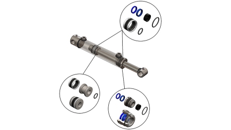 SADA TĚSNĚNÍ PRO HYDRAULICKÝ VÁLEC 32/20