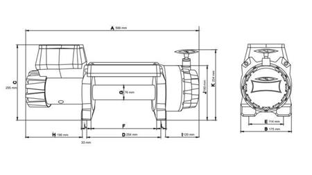 12 V ELEKTRICKÝ VYŤAH DWH 15000 HD - 6803 kg