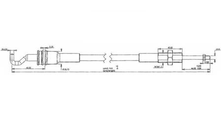 FLETTE L=3000 - MORSE-dimensjoner