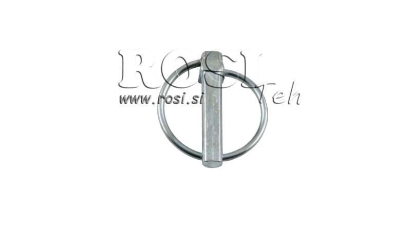 RUNDE SIKRINGSKLIP 8 mm (8 STK)