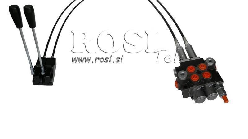 KIT 2xP40   JOYSTICK 1 POSISJON L1500