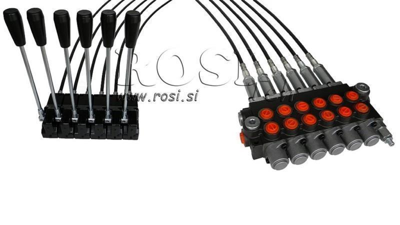 KIT 6xP40   JOYSTICK 1 POSISJON L3000