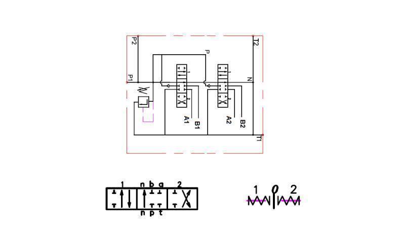 diagrama de cableado 2xP40