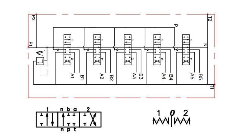 SCHEMAT OKABLOWANIA 5xP80