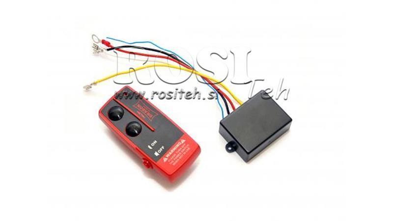 12 V ELEKTRISK WINCH DWM 2500 ST - 1133 kg